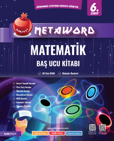 6. Sınıf Metaword Matematik Nartest Yayınları Vega Efsanesi