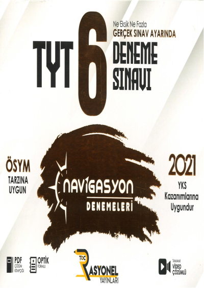 TYT Navigasyon 6 lı Paket Deneme Vega Efsanesi