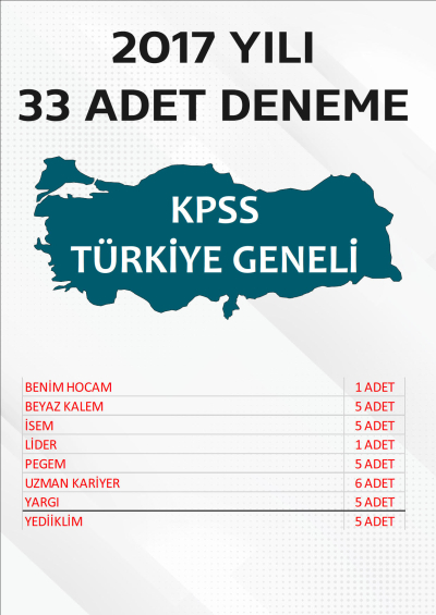 33 ADET TG DENEME 2017 YILI TG LİSTEMİZDEKİ TÜM YAYINLARI KAPSAR (TG109-TG116 ARASI) Vega Efsanesi