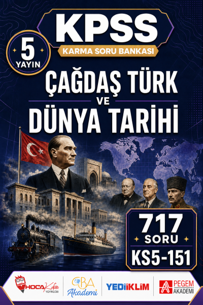 Çağdaş Türk ve Dünya Tarihi 5 Yayın 717 Soru Vega Efsanesi