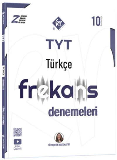 TYT Türkçe 10 lu Frekans Denemeleri KR Akademi Vega Efsanesi