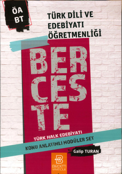 BERCESTE TÜRK HALK EDEBİYATI KONU ANLATIMI MODÜLER SET Vega Efsanesi