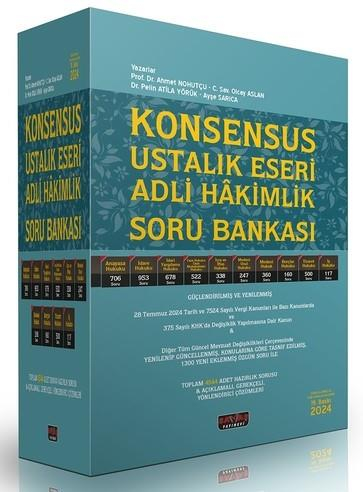 Savaş 2024 Adli Hakimlik KONSENSUS Ustalık Eseri Soru Bankası Modüler Set 19. Baskı - Ahmet Nohutçu Savaş Yayınları