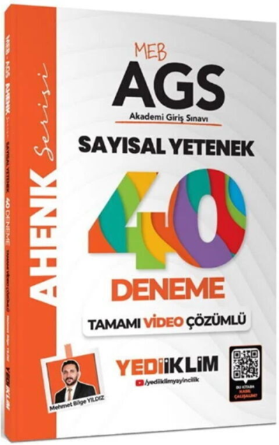 2025 MEB AGS Sayısal Yetenek 40 Deneme Yediiklim Yayınları Vega Efsanesi