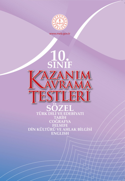 10. Sınıf Kazanım Kavrama Testleri (Sözel) Vega Efsanesi