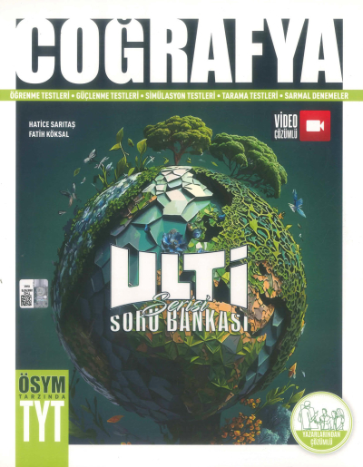 Ulti Serisi TYT Coğrafya Soru Bankası Vega Efsanesi