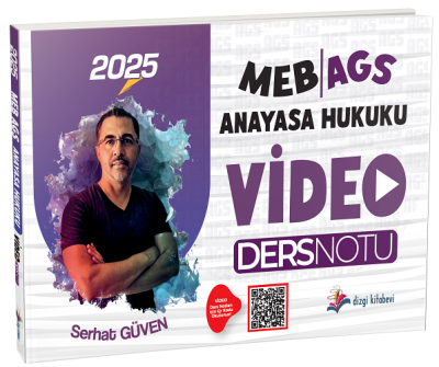 2025 MEB AGS Anayasa Hukuku Video Ders Notu Dizgi Kitap Vega Efsanesi