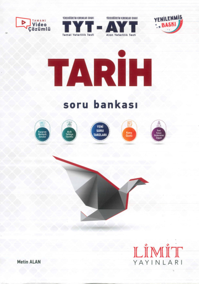 TYT AYT Tarih Soru Bankası Limit Yayınları Vega Efsanesi