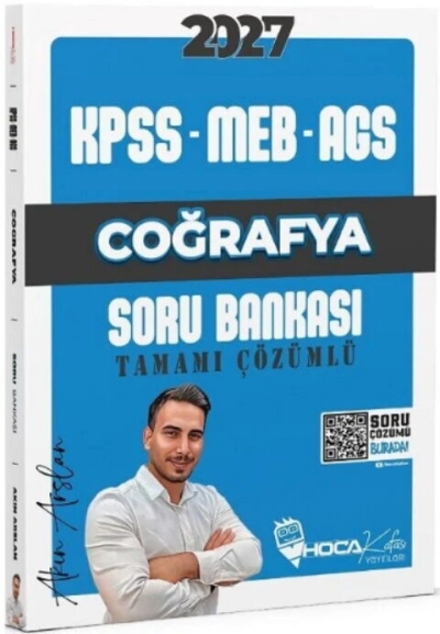 KPSS MEB-AGS Coğrafya Soru Bankası Çözümlü Hoca Kafası Yayınları Vega Efsanesi